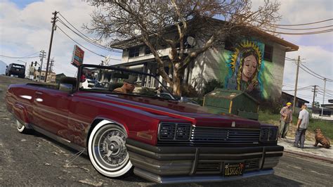 Wallpaper Grand Theft Auto V Vintage Car Sedan Custom Car Classic