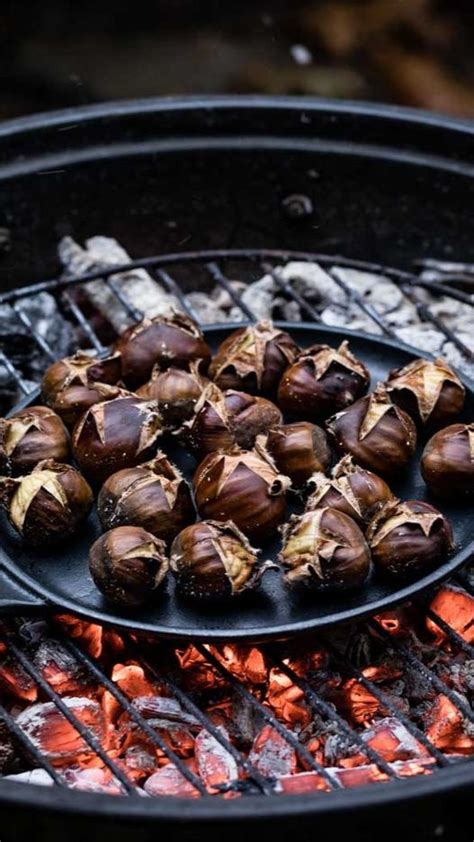 Roasted Chestnuts On An Open Fire With Helpful Tips On Easy Peeling