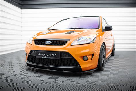 Front Splitter Ford Focus St Mk2 Fl Gloss Black Our Offer Ford Focus St Mk2 Fl 2008