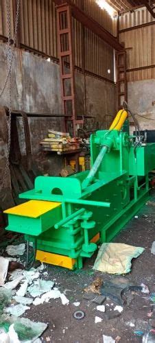 Mild Steel Hydraulic Urmi Scrap Baling Press Automation Grade