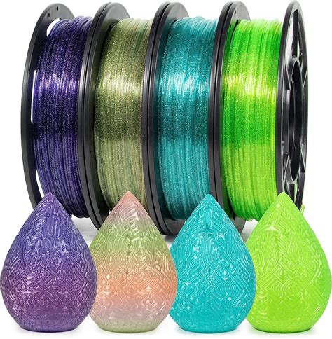 IEMAI Glitter PETG Filament 1.75mm 3D Printer Filament, PETG Filament ...