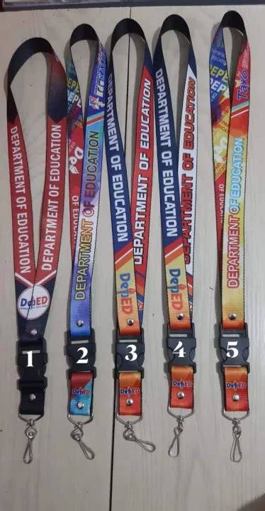 Deped Id Lace Lanyard5 Design Lazada Ph