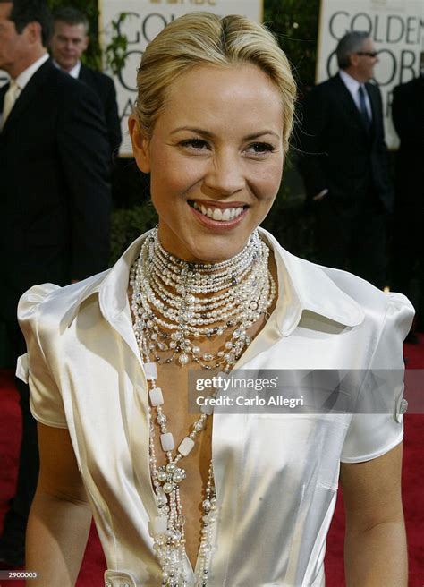 Actress Maria Bello Attends The 61st Annual Golden Globe Awards At