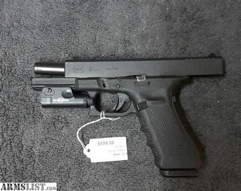 ARMSLIST For Sale Glock 17 Gen 4 9mm Used