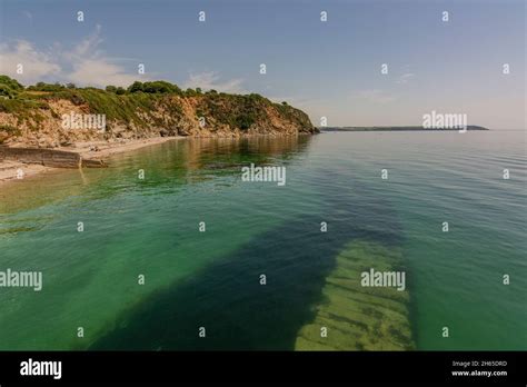 Charlestown Beach - Charlestown, south Cornwall, UK Stock Photo - Alamy