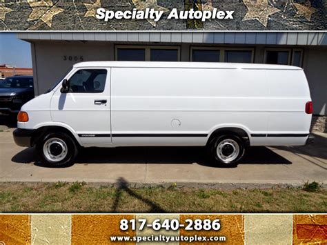 Used 2002 Dodge Ram Van 2500 Lwb For Sale In Arlington Dallas Fort W