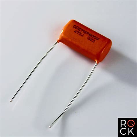 Orange Drop Premium Capacitor For Guitar Or Bass CDE 716P Reverb