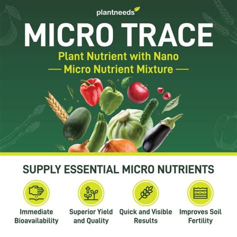 Micro Trace Micronutrients For Plant Essential Plant Nutrient