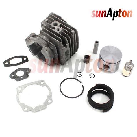 46mm Cylinder Piston Pin Kit For Husqvarna 50 51 55 Rancher Chainsaw Spark Plug Ebay