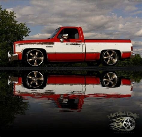 Slick Slammed Squarebody Silverado Chevy C Hot Rat Street Rod Patina