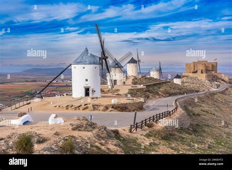 Windmills of Consuegra (Spain Stock Photo - Alamy