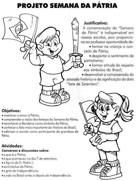 Atividades Do Dia Da Patria - 50 Atividades Semana da Pátria!-ESPAÇO EDUCAR