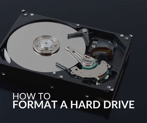 How to Format a Hard Drive