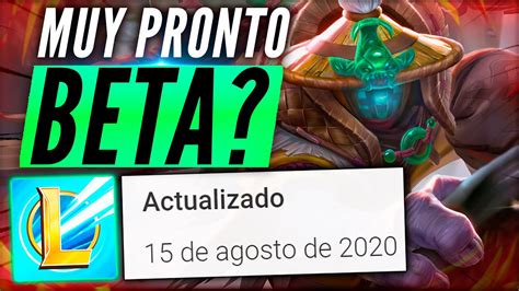 Qué pasa con WILD RIFT BETA PRONTO YouTube