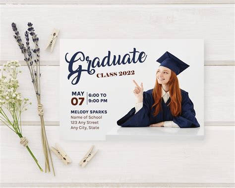 College Graduation Invitation Card | Go Print Plus