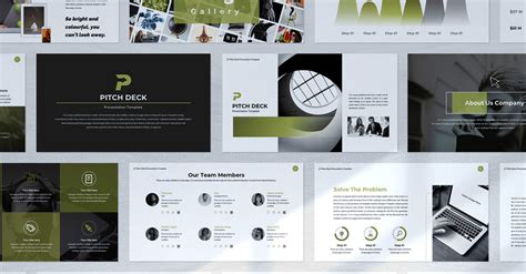 Pitch Deck Pr Sentation Powerpoint Vorlage