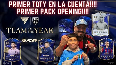 Nuestro Primer Toty En Ea Fc 24 🤩 Primer Pack Opening Con Sobres