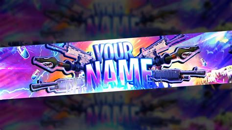 Fortnite Youtube Banner Art