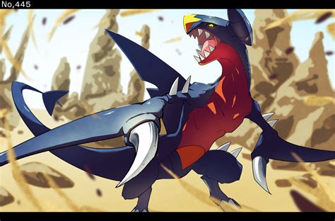 Garchomp Pokemon Drawn By Roncha Shumokumoku Danbooru