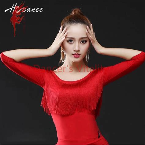 Buy Sexy Latin Dance Costumes Women Girl Ladies Top O