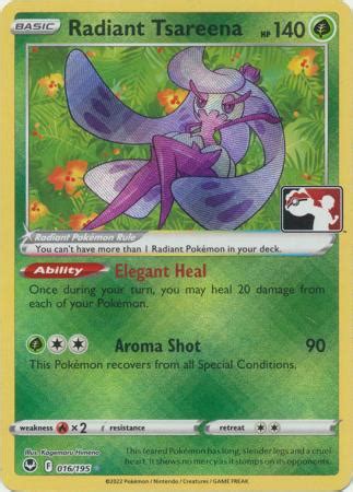 Radiant Tsareena Prize Pack Series Pokemon Trollandtoad