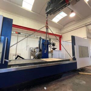 Relocation Of The Bed Milling Machine Soraluce TA 35 CNC