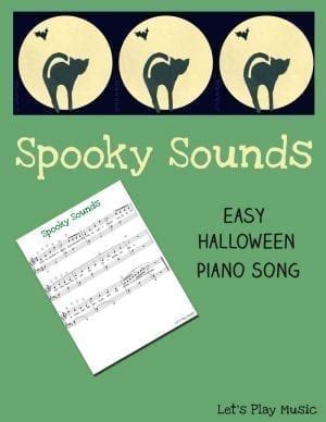 Easy Halloween Piano Song - Spooky Sounds - Let's Play Music