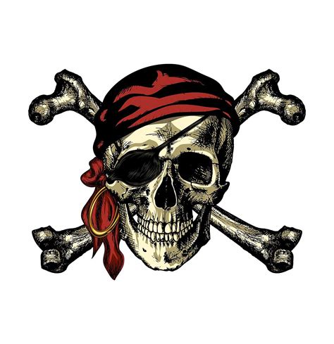 Pirate Skull And Crossbones Printable