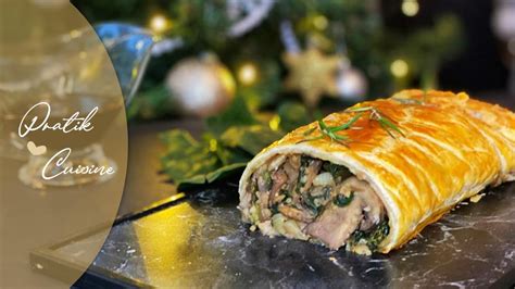 Mushroom And Chestnut Wellington Easy Recipe Youtube