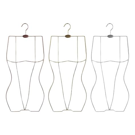 Enakshi Body Shape Bikini Swimsuit Hanger Dress Lingerie Wardrobe Organizer Rack Rose Aureate