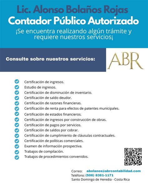 Contador Público Autorizado Abr Contabilidad