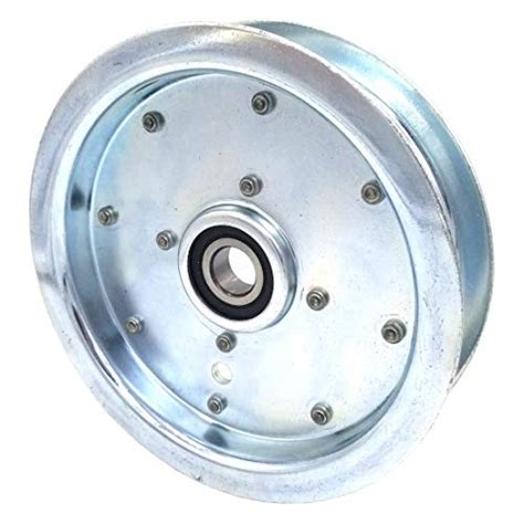 Phoenix Mfg Flat Idler Pulley Flat Diameter Bore Steel