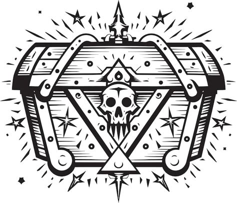 Premium Vector Ancient Temple Treasure Chest Vector Graphic