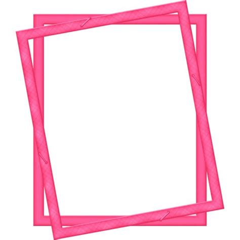 Untitled Liked On Polyvore Pink Frames Frame Clipart Framed Tv