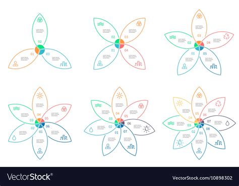 3 Petal Flower Clipart