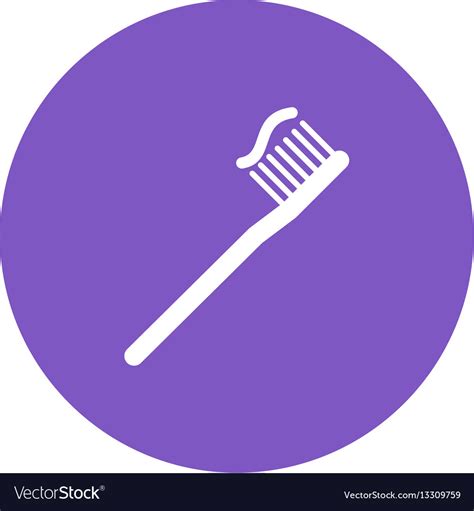 Toothbrush Royalty Free Vector Image - VectorStock