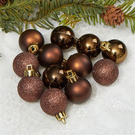 Chocolate Christmas Ball Ornaments - Christmas Ornaments - Christmas ...