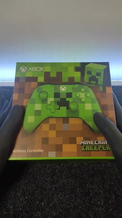 Unboxing Controle Minecraft Creeper Xbox Colecao Viral Shorts Youtube