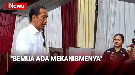 Tanggapi Soal Laporan Dugaan Kecurangan Pemilu Jokowi Semua Ada