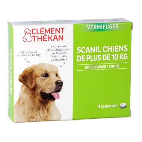 Vermifuges Scanil Chiens De Plus De Kg Cl Ment Th Kan Comprim S