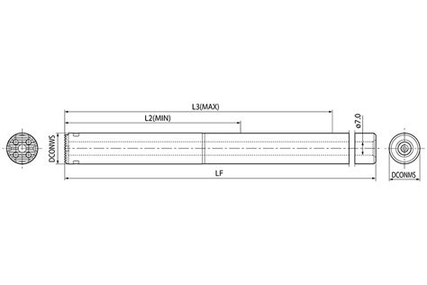 Vibration Damped Boring Bars Tungsten Carbide Rein