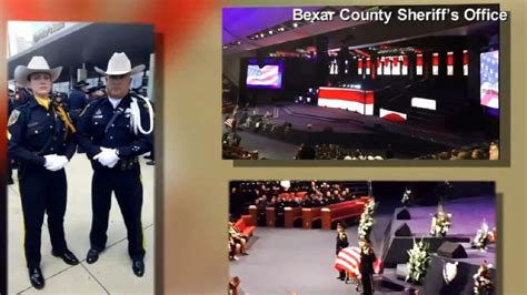 Bexar Co Honor Guard Assist With Fallen Officer Funerals In Dallas Kabb