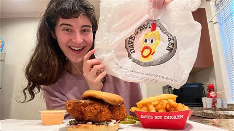 EATING DAV ES HOT CHICKEN YouTube