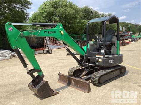 2016 Bobcat E32i Mini Excavator In Denton Texas United States Ironplanet Item 10010243