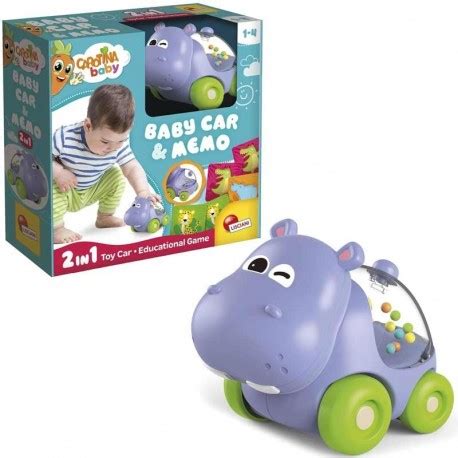 LISCIANI CAROTINA BABY HIPPO CAR MEMO 102273 B2b Scaleragiocattoli