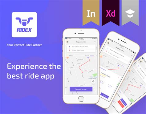 RIDEX - The Ride Sharing App | Behance