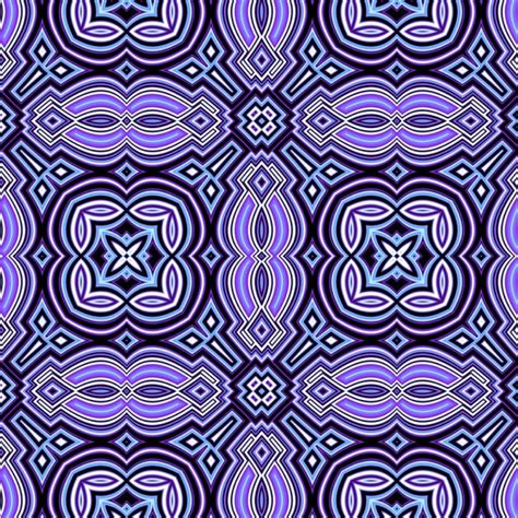 Purple Geometric Pattern