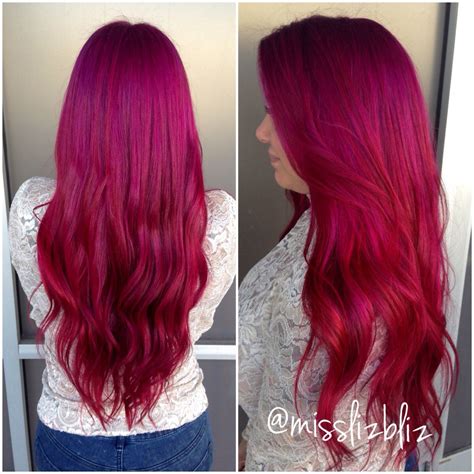 Wild Orchid Pravana Orchid Hair Color Bright Hair Colors Raspberry