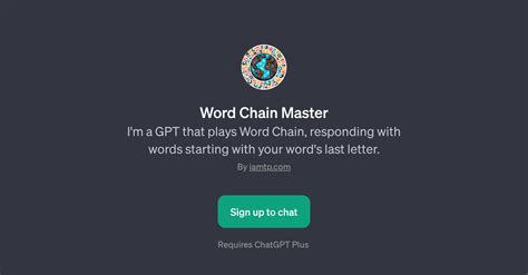 Word Chain Master Word Chain Game Taaft