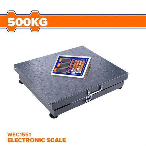 BUILDMATE Wadfow 500kg Rechargeable Scale Platform Timbangan Digital